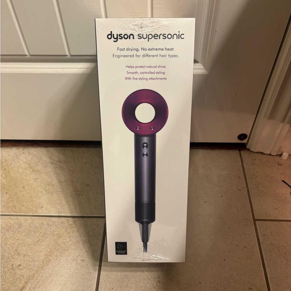 Dyson Hairdryer comes. Sealed in plastic film never open or used sen best offers